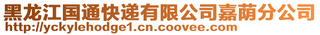 黑龍江國通快遞有限公司嘉蔭分公司