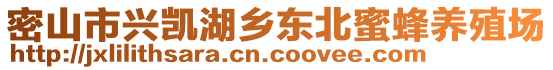 密山市興凱湖鄉東北蜜蜂養殖場