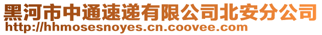 黑河市中通速遞有限公司北安分公司