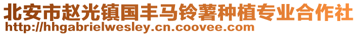 北安市赵光镇国丰马铃薯种植专业合作社