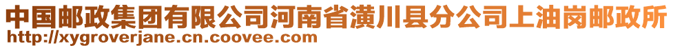 中國郵政集團(tuán)有限公司河南省潢川縣分公司上油崗郵政所