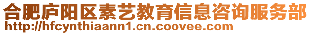 合肥廬陽區(qū)素藝教育信息咨詢服務部