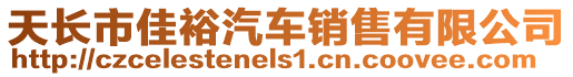 天長市佳裕汽車銷售有限公司