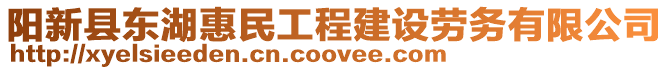 陽新縣東湖惠民工程建設(shè)勞務(wù)有限公司