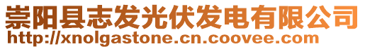 崇陽縣志發(fā)光伏發(fā)電有限公司