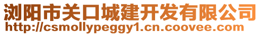 瀏陽市關口城建開發有限公司