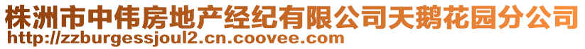 株洲市中偉房地產(chǎn)經(jīng)紀(jì)有限公司天鵝花園分公司