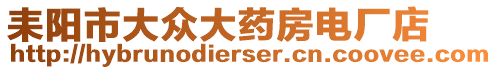 耒陽市大眾大藥房電廠店