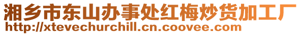 湘鄉(xiāng)市東山辦事處紅梅炒貨加工廠