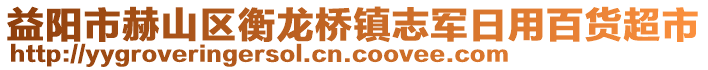 益陽市赫山區(qū)衡龍橋鎮(zhèn)志軍日用百貨超市