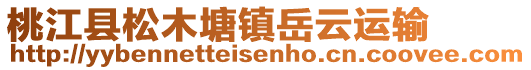 桃江縣松木塘鎮(zhèn)岳云運(yùn)輸