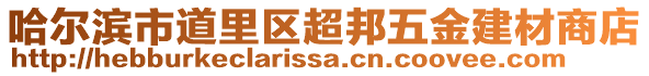 哈爾濱市道里區(qū)超邦五金建材商店