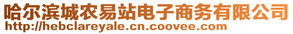 哈爾濱城農(nóng)易站電子商務(wù)有限公司