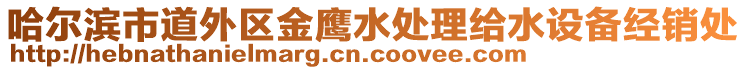 哈爾濱市道外區(qū)金鷹水處理給水設(shè)備經(jīng)銷處