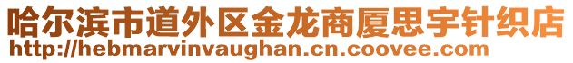 哈爾濱市道外區(qū)金龍商廈思宇針織店