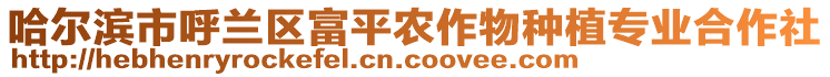 哈爾濱市呼蘭區(qū)富平農作物種植專業(yè)合作社