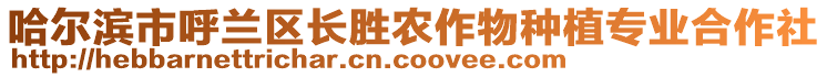 哈爾濱市呼蘭區(qū)長勝農(nóng)作物種植專業(yè)合作社