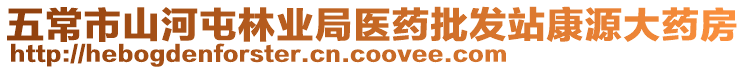 五常市山河屯林業(yè)局醫(yī)藥批發(fā)站康源大藥房