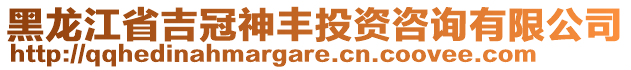 黑龍江省吉冠神豐投資咨詢有限公司