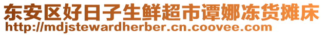 東安區(qū)好日子生鮮超市譚娜凍貨攤床