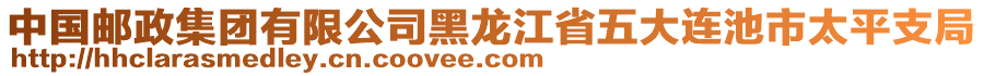 中國郵政集團(tuán)有限公司黑龍江省五大連池市太平支局