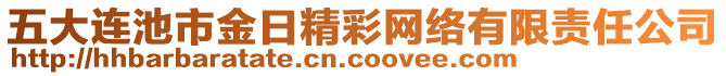 五大連池市金日精彩網(wǎng)絡(luò)有限責(zé)任公司