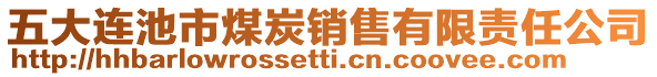 五大連池市煤炭銷售有限責(zé)任公司