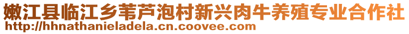 嫩江縣臨江鄉(xiāng)葦蘆泡村新興肉牛養(yǎng)殖專業(yè)合作社