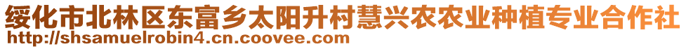 綏化市北林區(qū)東富鄉(xiāng)太陽升村慧興農(nóng)農(nóng)業(yè)種植專業(yè)合作社