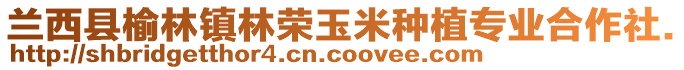 蘭西縣榆林鎮林榮玉米種植專業合作社.