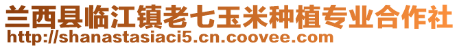 蘭西縣臨江鎮(zhèn)老七玉米種植專業(yè)合作社