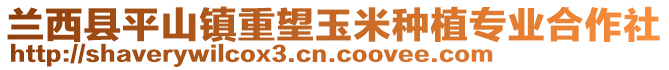 蘭西縣平山鎮(zhèn)重望玉米種植專業(yè)合作社