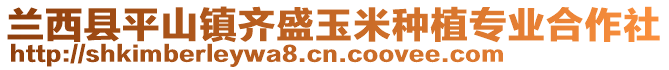 蘭西縣平山鎮(zhèn)齊盛玉米種植專業(yè)合作社