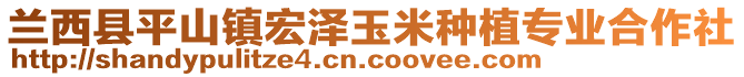 蘭西縣平山鎮(zhèn)宏澤玉米種植專業(yè)合作社