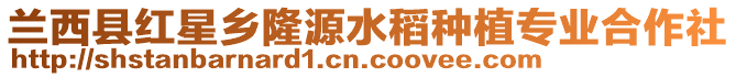 蘭西縣紅星鄉隆源水稻種植專業合作社