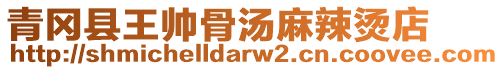 青岡縣王帥骨湯麻辣燙店