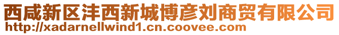 西咸新區(qū)灃西新城博彥劉商貿(mào)有限公司