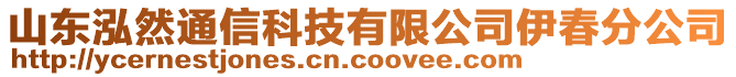 山東泓然通信科技有限公司伊春分公司