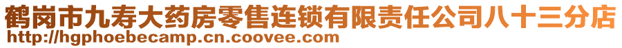 鶴崗市九壽大藥房零售連鎖有限責任公司八十三分店