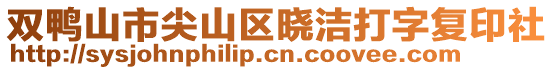 雙鴨山市尖山區(qū)曉潔打字復(fù)印社