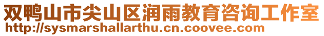 雙鴨山市尖山區(qū)潤雨教育咨詢工作室