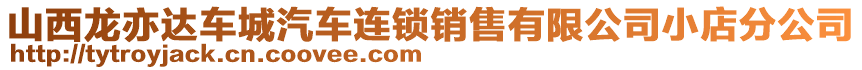 山西龍亦達車城汽車連鎖銷售有限公司小店分公司