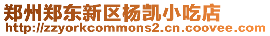 鄭州鄭東新區楊凱小吃店