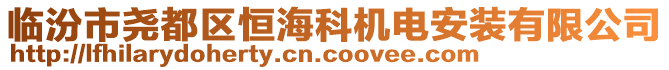 臨汾市堯都區(qū)恒海科機(jī)電安裝有限公司