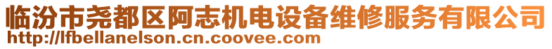 臨汾市堯都區(qū)阿志機(jī)電設(shè)備維修服務(wù)有限公司