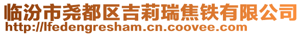 臨汾市堯都區(qū)吉莉瑞焦鐵有限公司