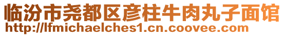 臨汾市堯都區(qū)彥柱牛肉丸子面館