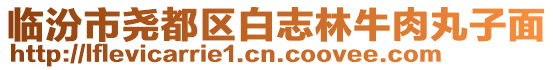 臨汾市堯都區(qū)白志林牛肉丸子面