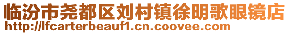 臨汾市堯都區劉村鎮徐明歌眼鏡店