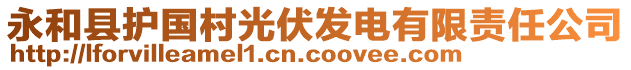 永和縣護(hù)國(guó)村光伏發(fā)電有限責(zé)任公司